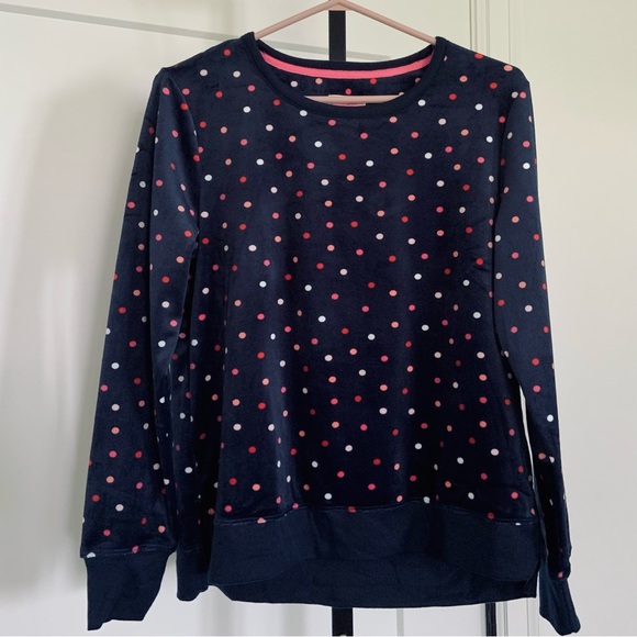 Kate Spade Polka dot loungewear top - Picture 9 of 11